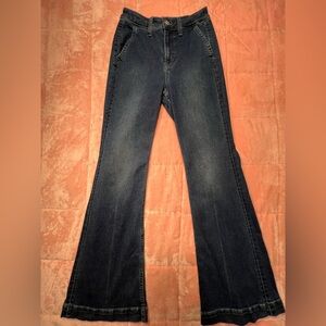 Old Navy Dark Blue Flare Jeans